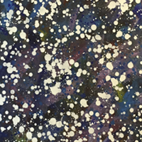 Milky Way - Original affordable acrylic painting by Eric Soller