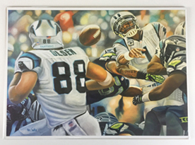 Panthers packaged - From an original oil painting by Eric Soller